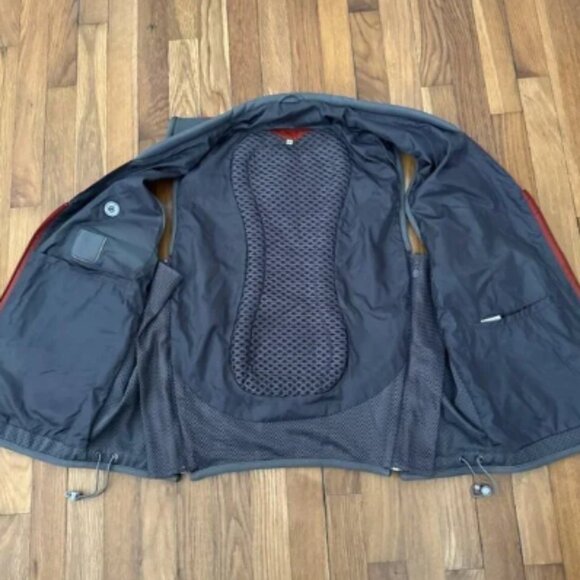 Vintage Tumi Rust Travel Vest Medium Men Cargo Outdoor Tactical - Picture 5 of 11